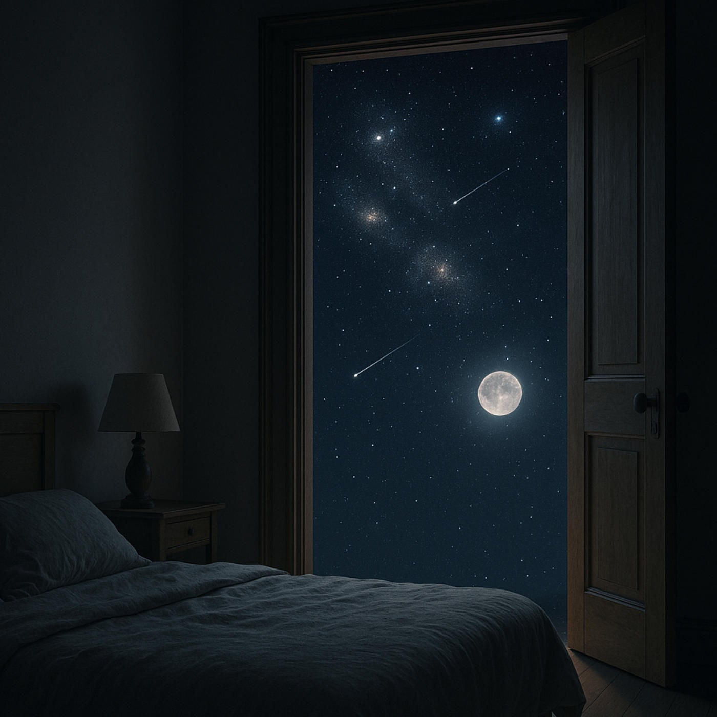 So, 13.07. Entspannt einschlafen - Blick in die Weite der Nacht