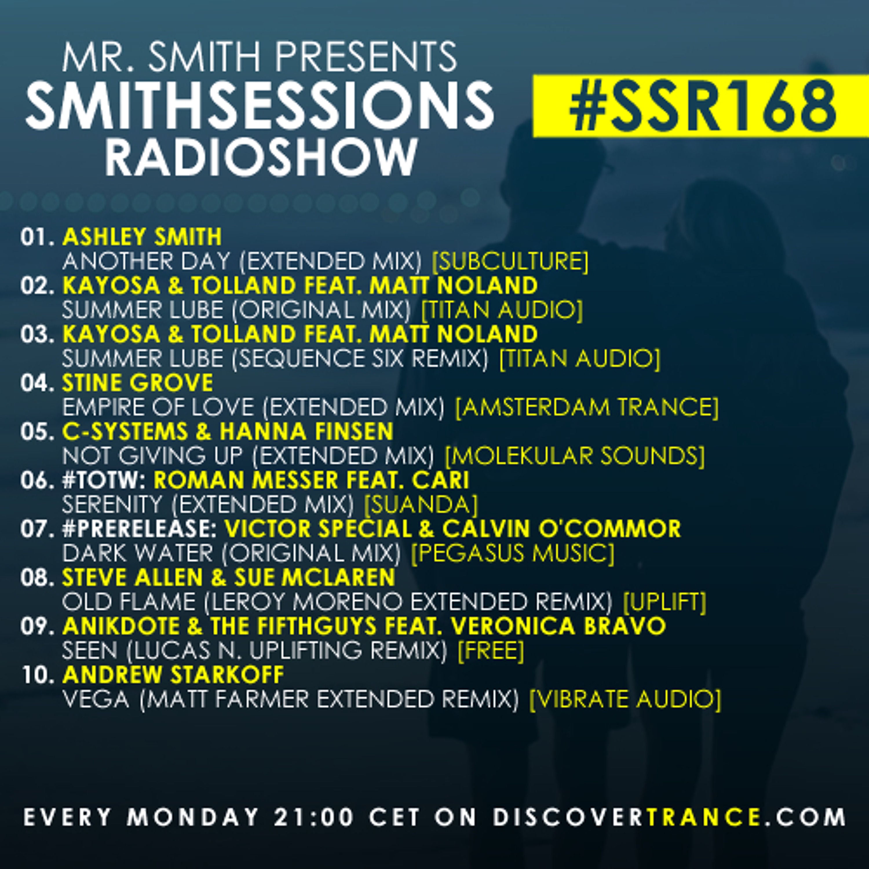 Smith Sessions Radioshow 168
