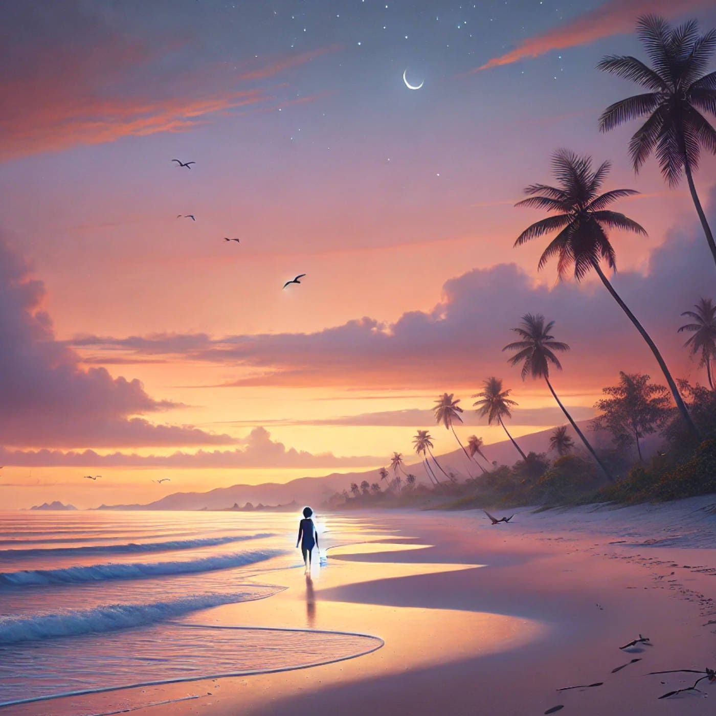 Sa, 26.04. Entspannt einschlafen - Sonnenuntergang am Meer – Entspannung in der Abendstille