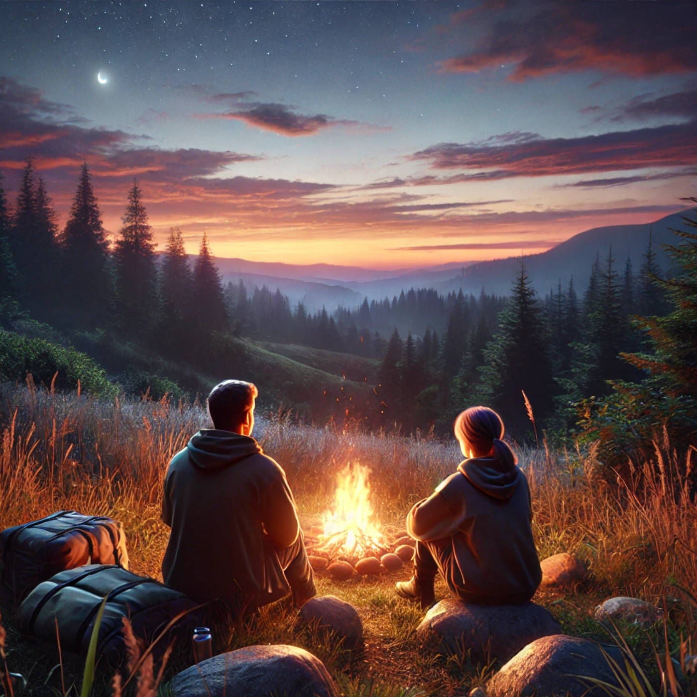 Fr, 02.05. Entspannt einschlafen - Feuer, Himmel, Stille