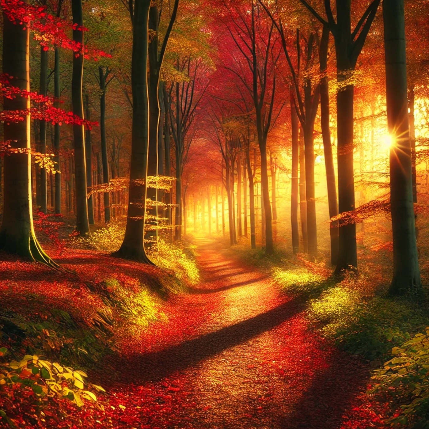 Mo, 15.09. Entspannt einschlafen - Ein Wald voller Stille und Blätter