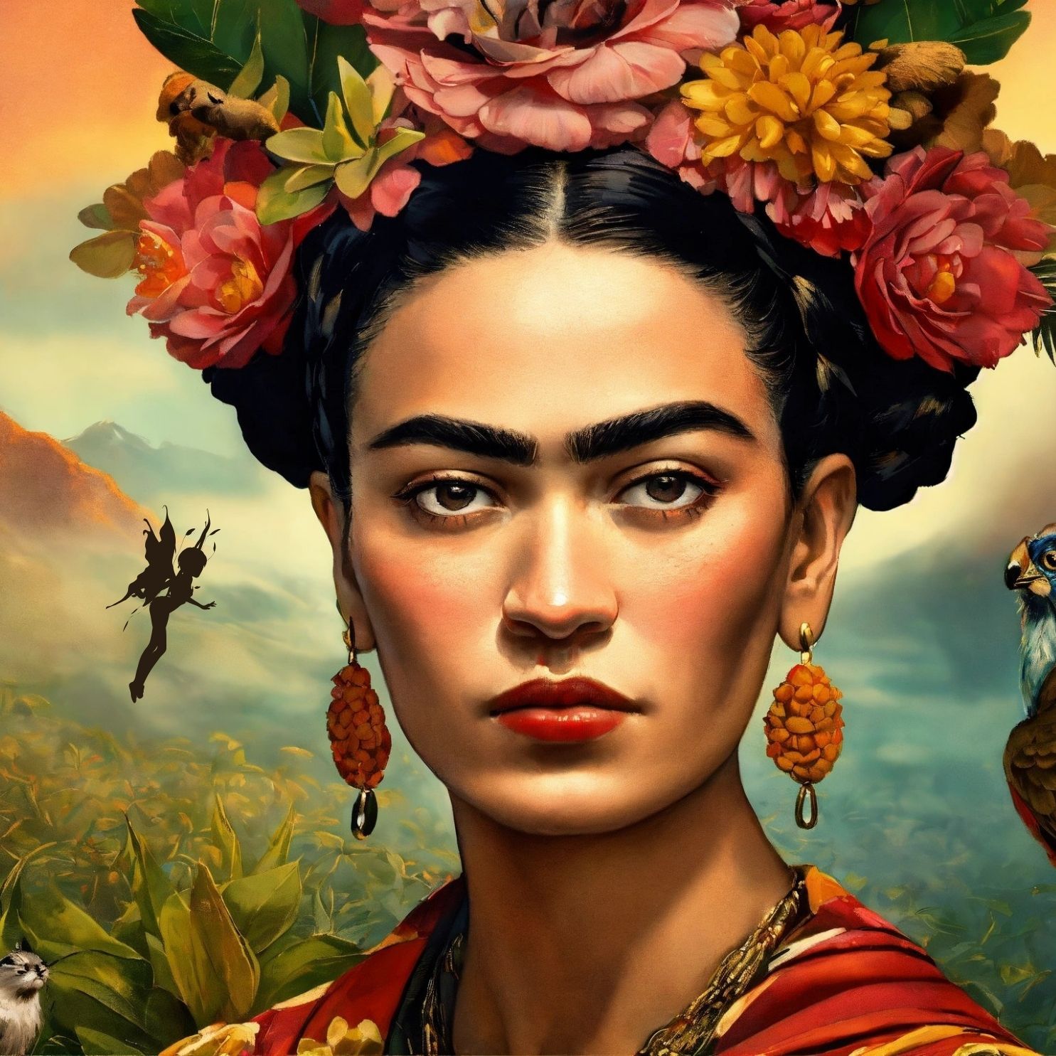 Entspannungsreise Frida Kahlo im mystischen Garten
