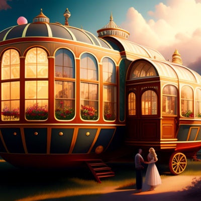 Geheimnisvoller Caravan 🎪🌴 Traumreise zum Entspannen und Einschlafen