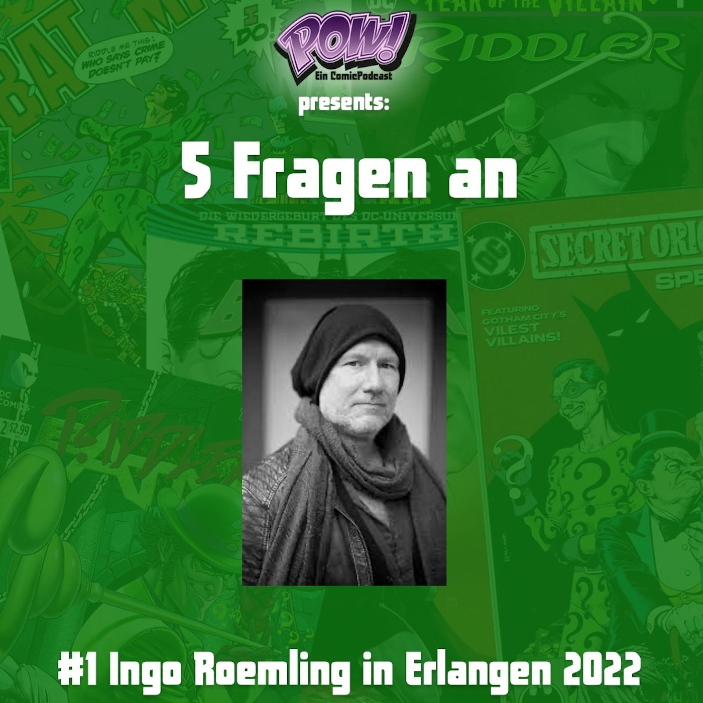 #1 Fünf Fragen an Ingo Römling auf dem Comic Salon in Erlangen 2022