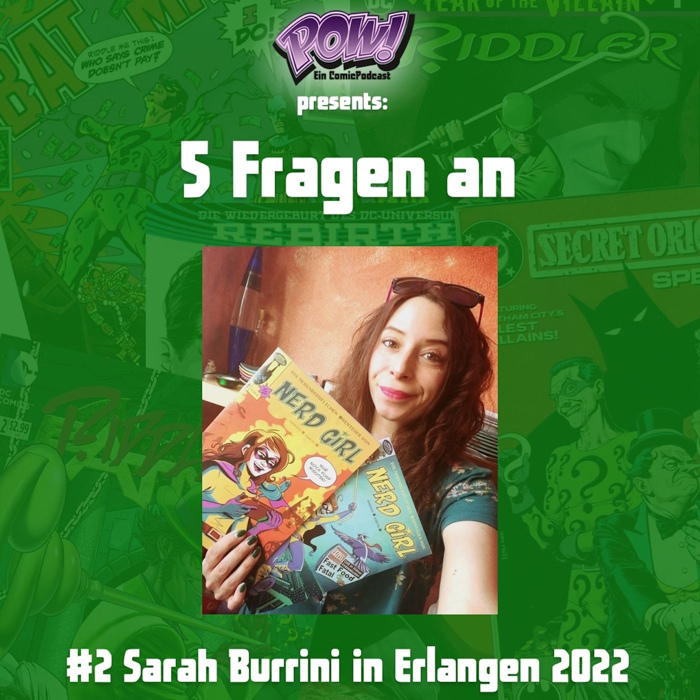 #2 Fünf Fragen an Sarah Burrini auf dem Comic Salon in Erlangen 2022