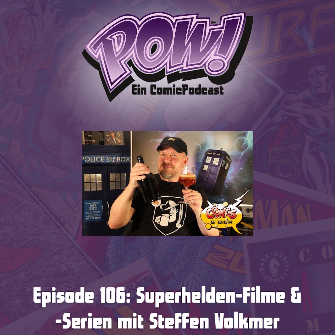 Ep. 106: Superhelden-Filme & -Serien mit Steffen Volkmer