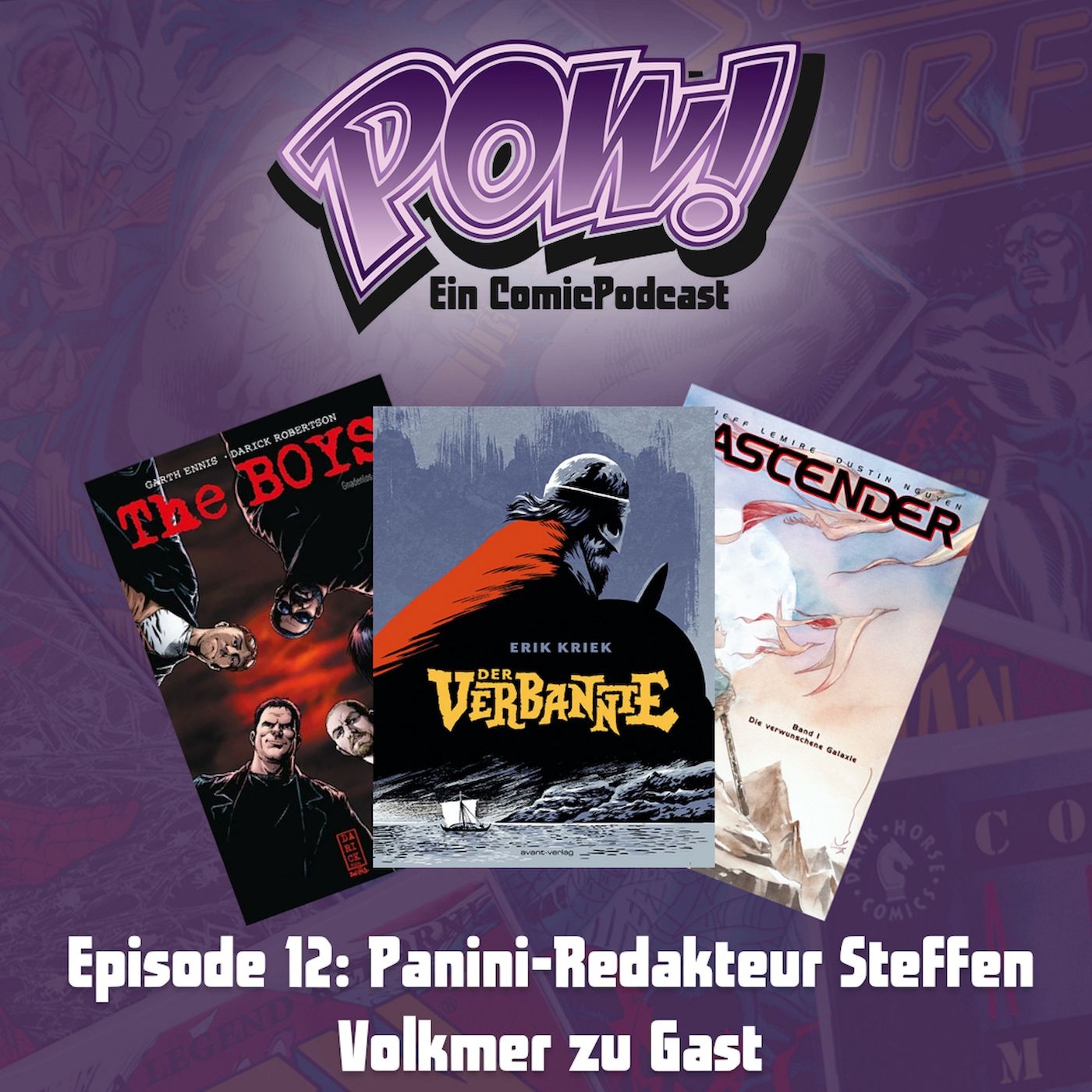 Ep. 12: Panini-Redakteur Steffen Volkmer zu Gast