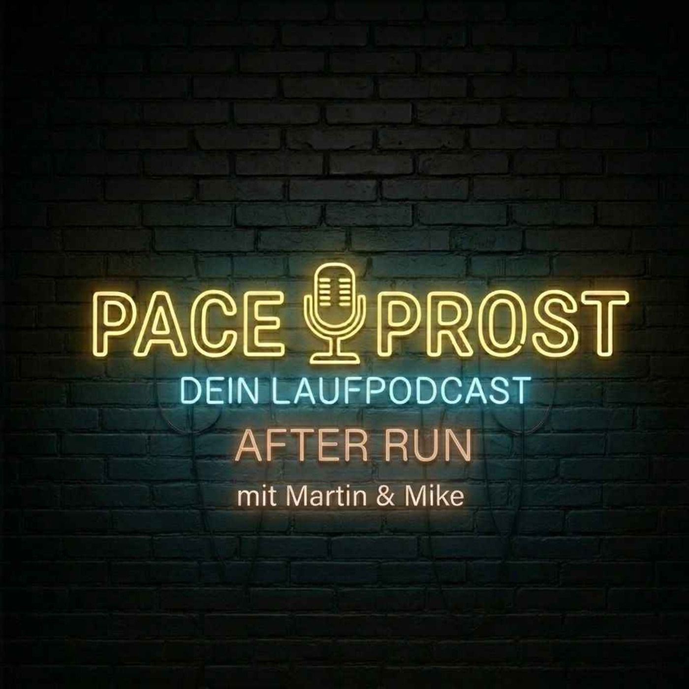 After Run #1 – Martin & Mike