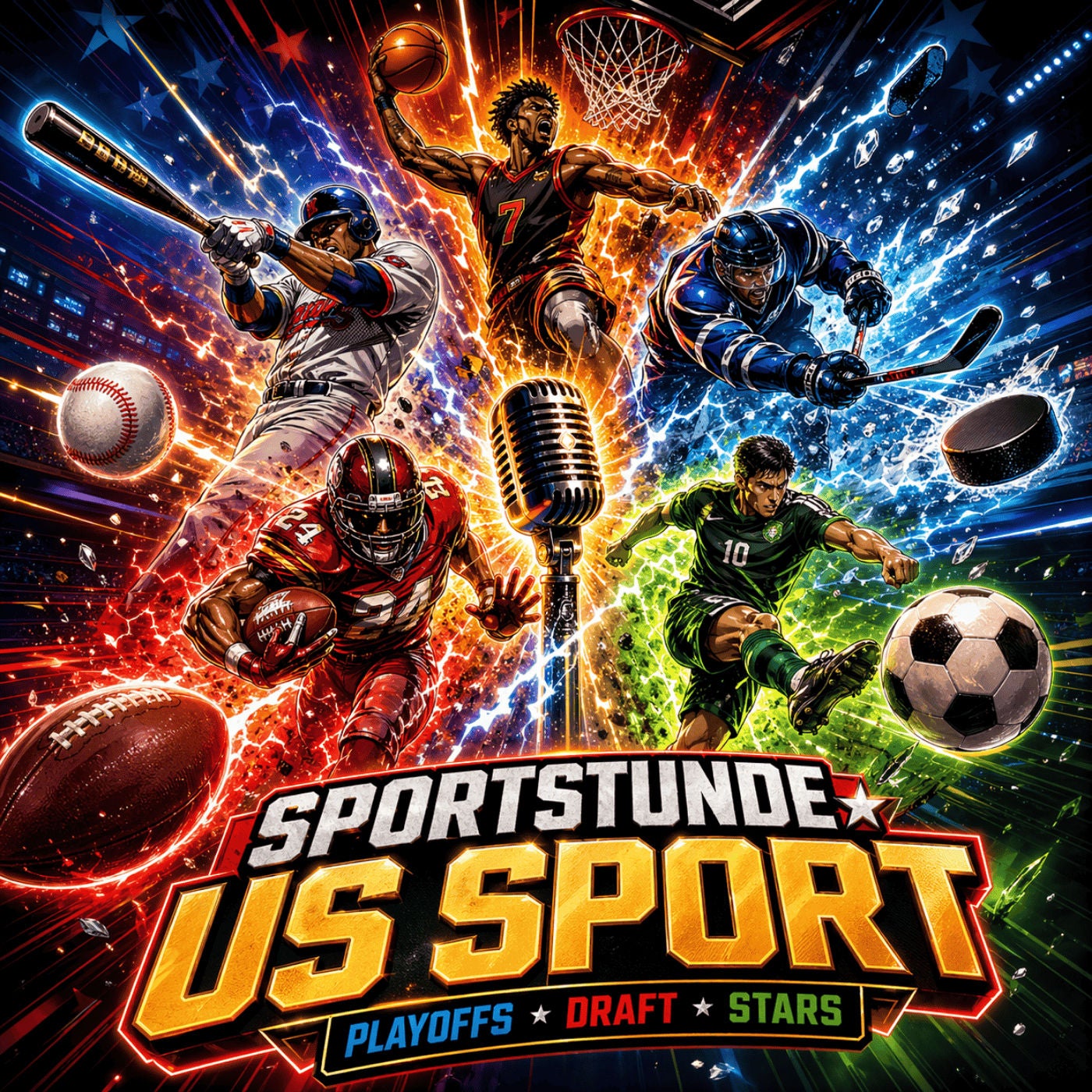 Sportstunde – US Sport: Ohtani, NBA Playoffs & NFL Draft!