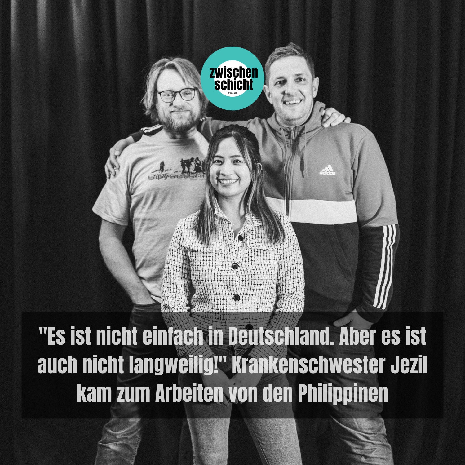 "Es ist nicht einfach in Deutschland. Aber es ist auch nicht langweilig!" Krankenschwester Jezil kam zum Arbeiten von den Philippinen