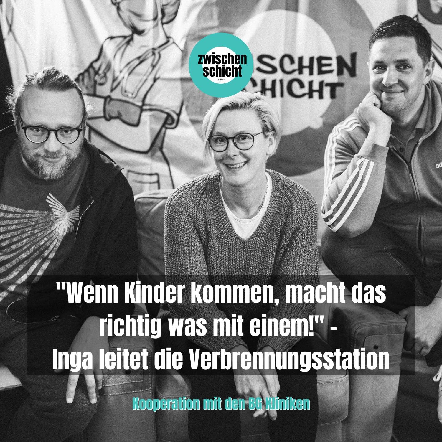 "Wenn Kinder kommen, macht das richtig was mit einem!" - Inga leitet die Verbrennungsstation