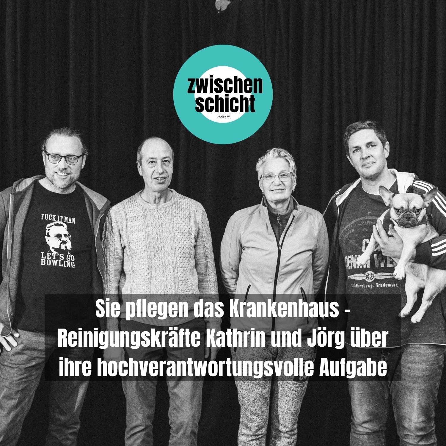 Sie pflegen das Krankenhaus - Reinigungskräfte Kathrin und Jörg über ihre hochverantwortungsvolle Aufgabe