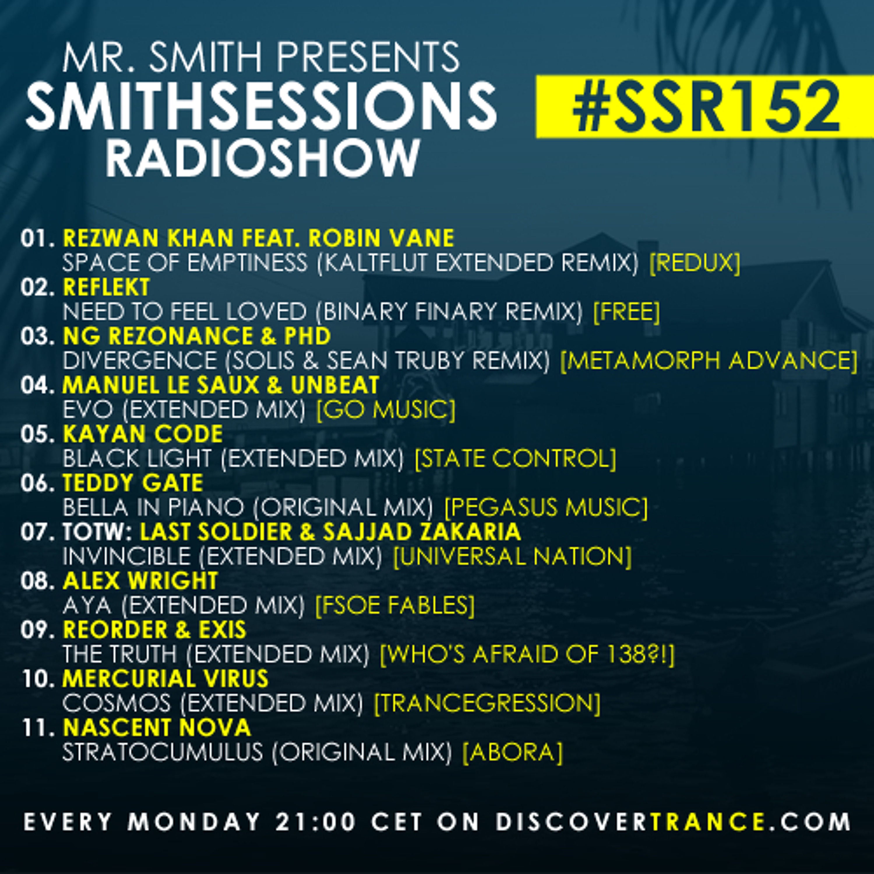 Smith Sessions Radioshow 152
