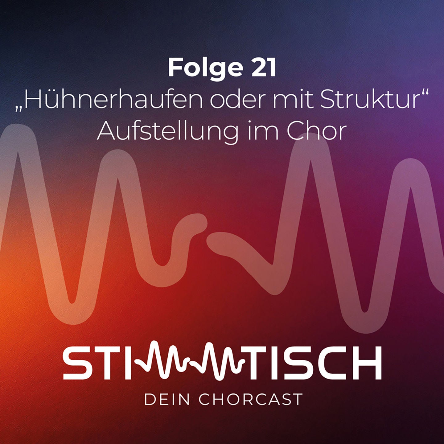 „Hühnerhaufen oder mit Struktur“ Aufstellung im Chor