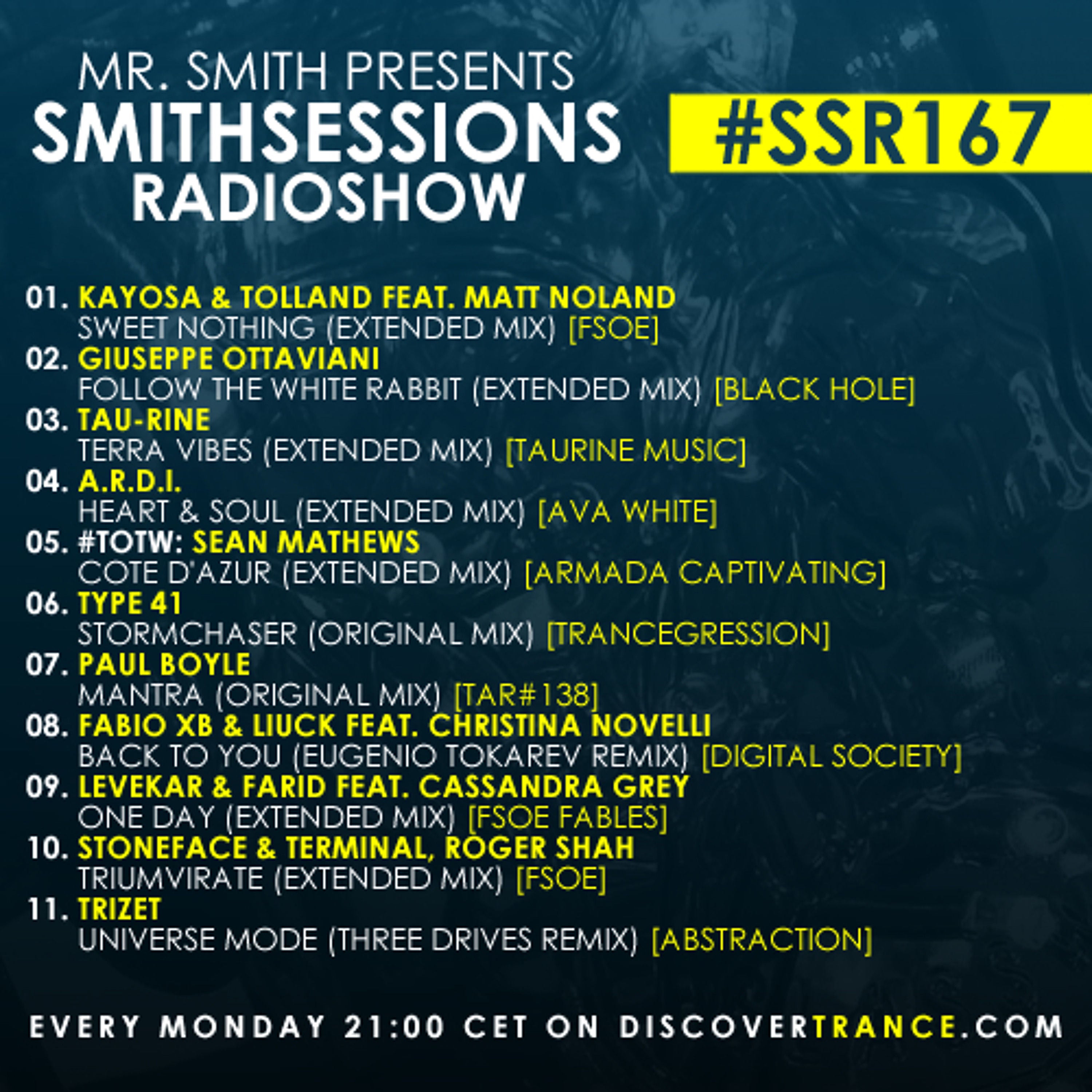 Smith Sessions Radioshow 167