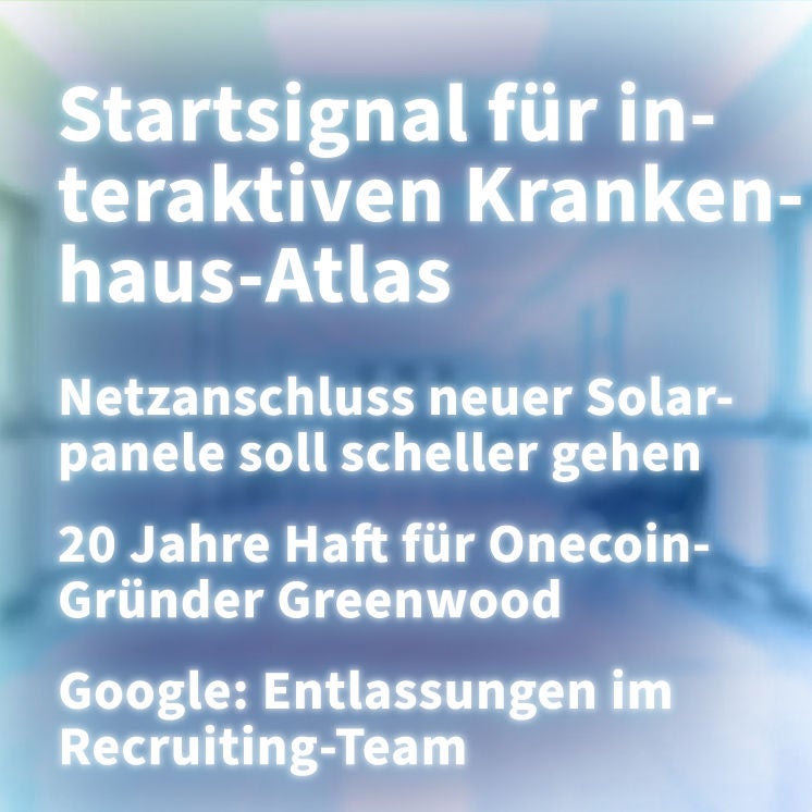 Kurz informiert vom 14.09.2023 by heise online