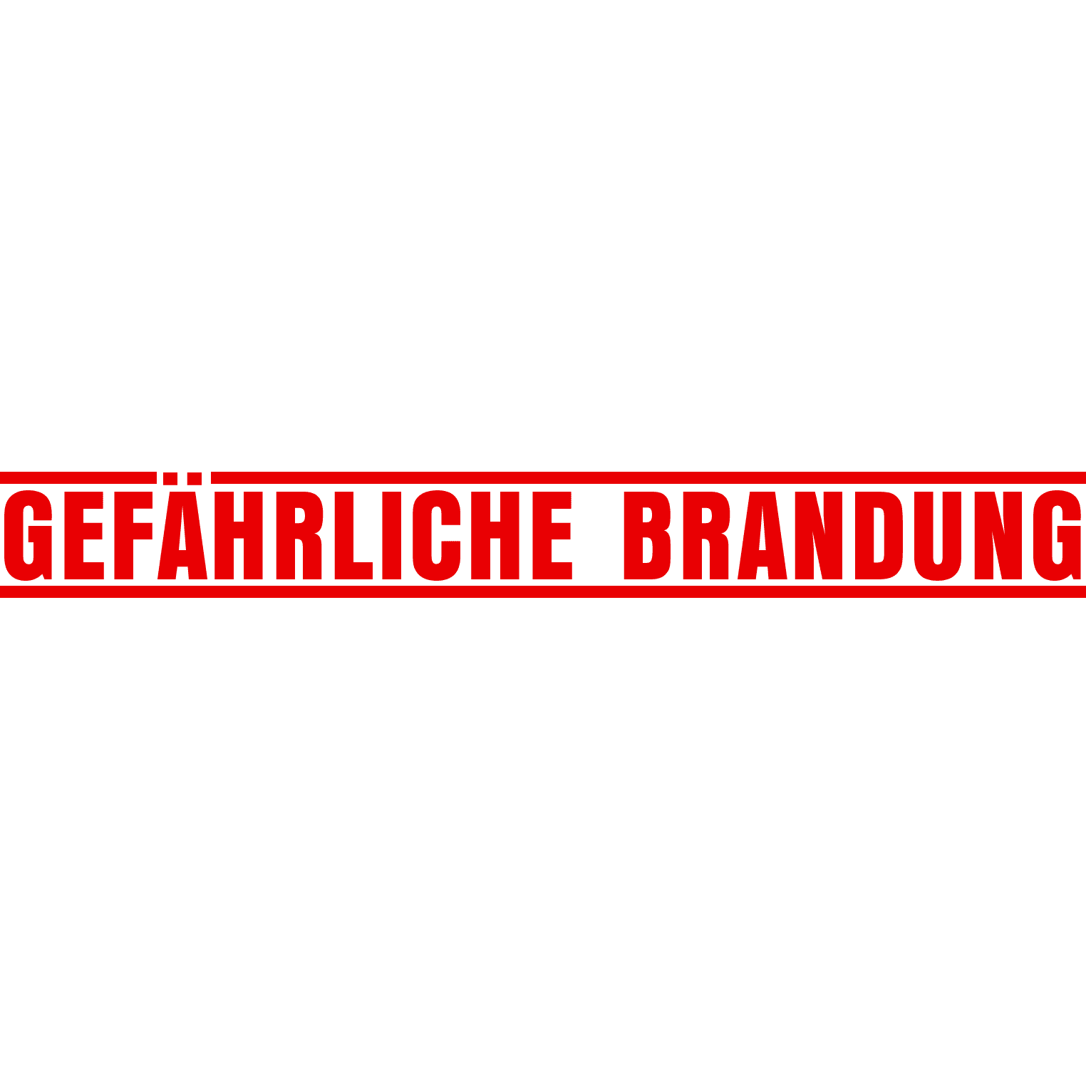Gefährliche Brandung