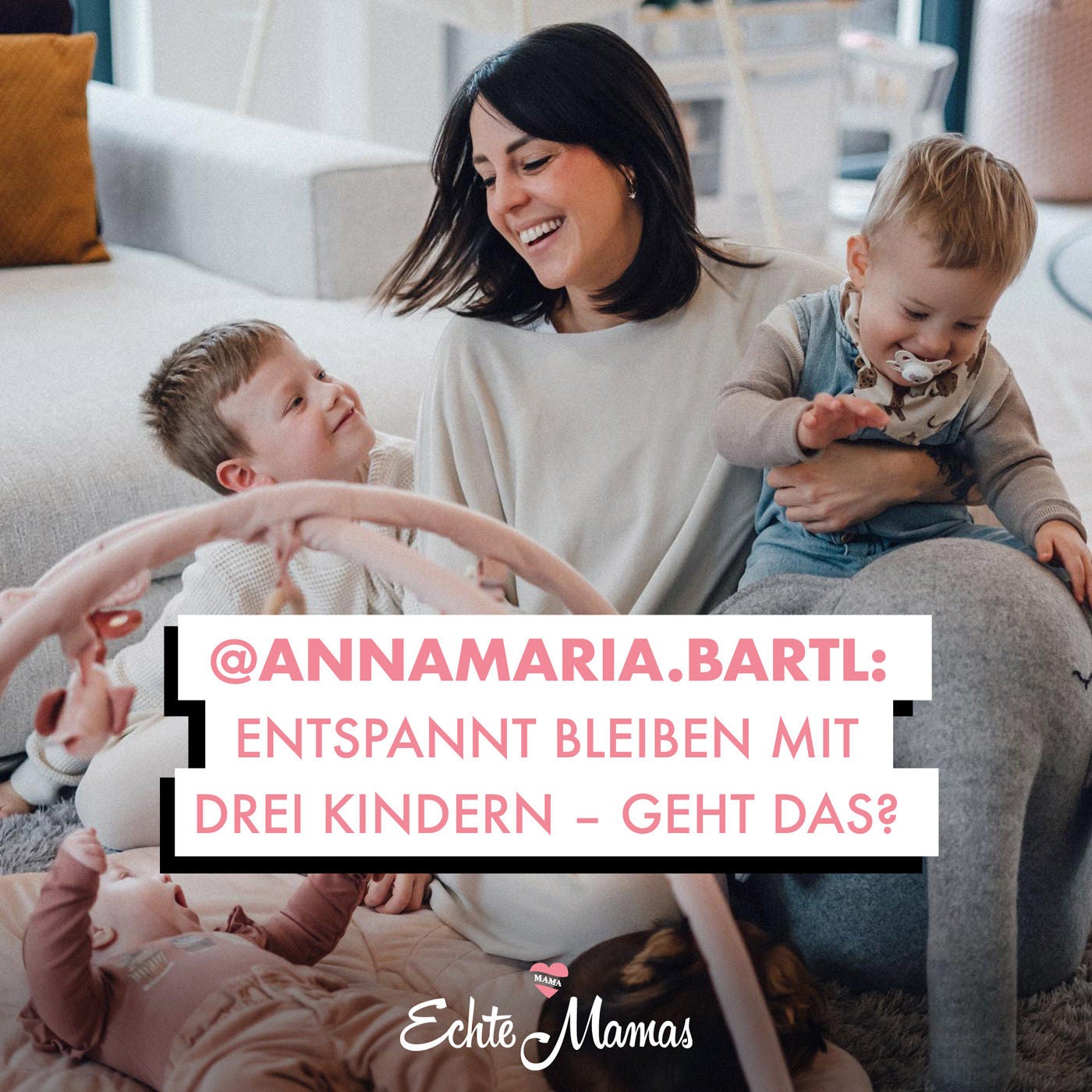 @annamaria.bartl: Entspannt bleiben mit drei Kindern - Geht das?
