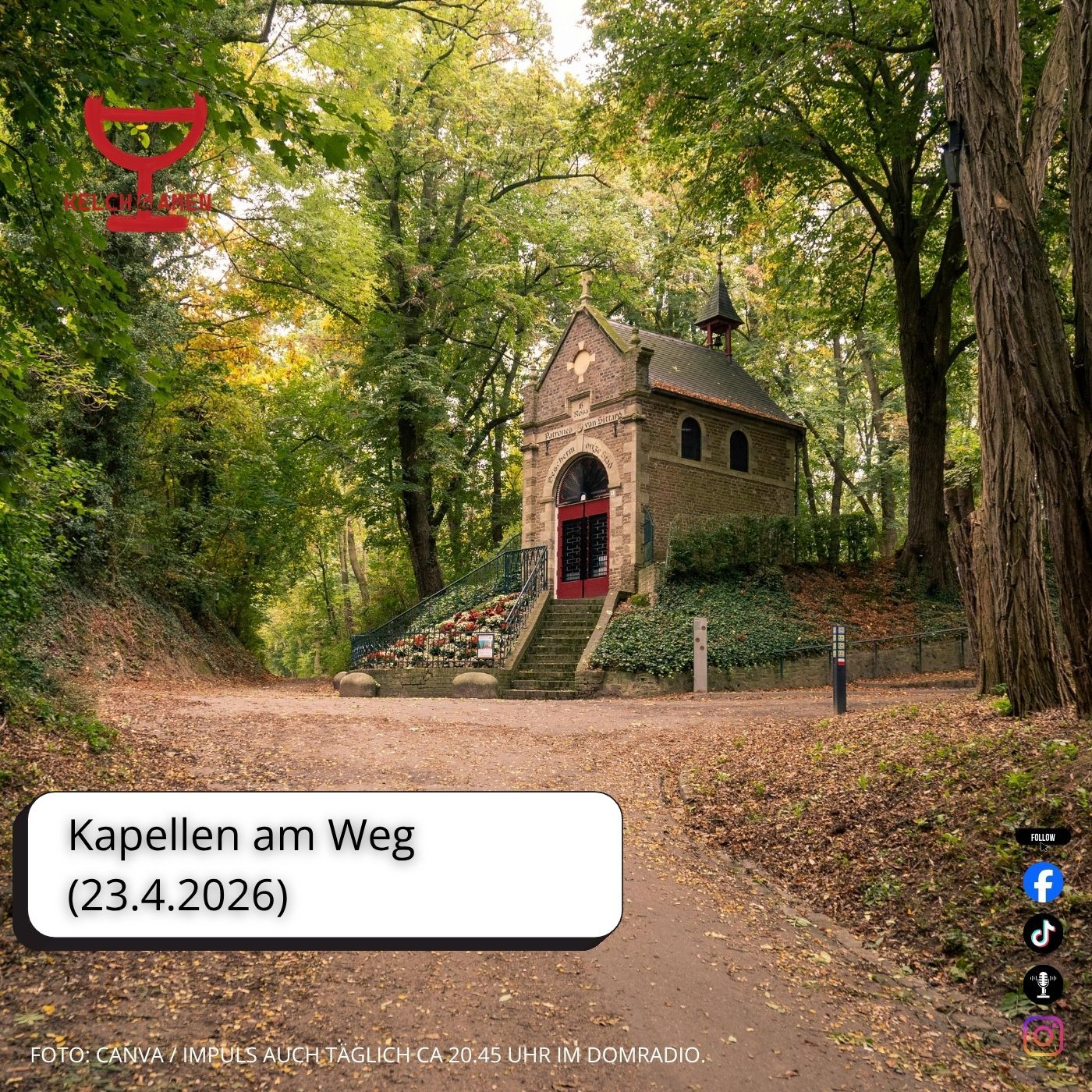Kapellen am Weg // 23.4.2026
