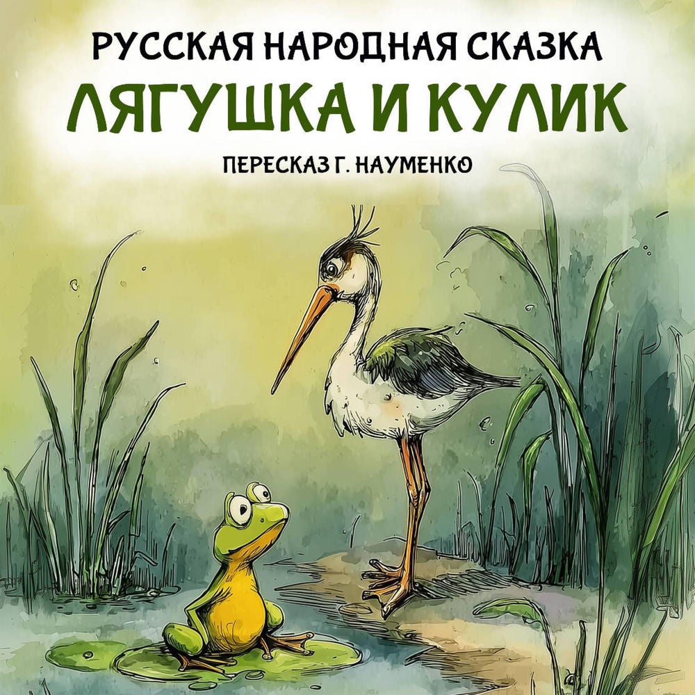 Лягушка и кулик
