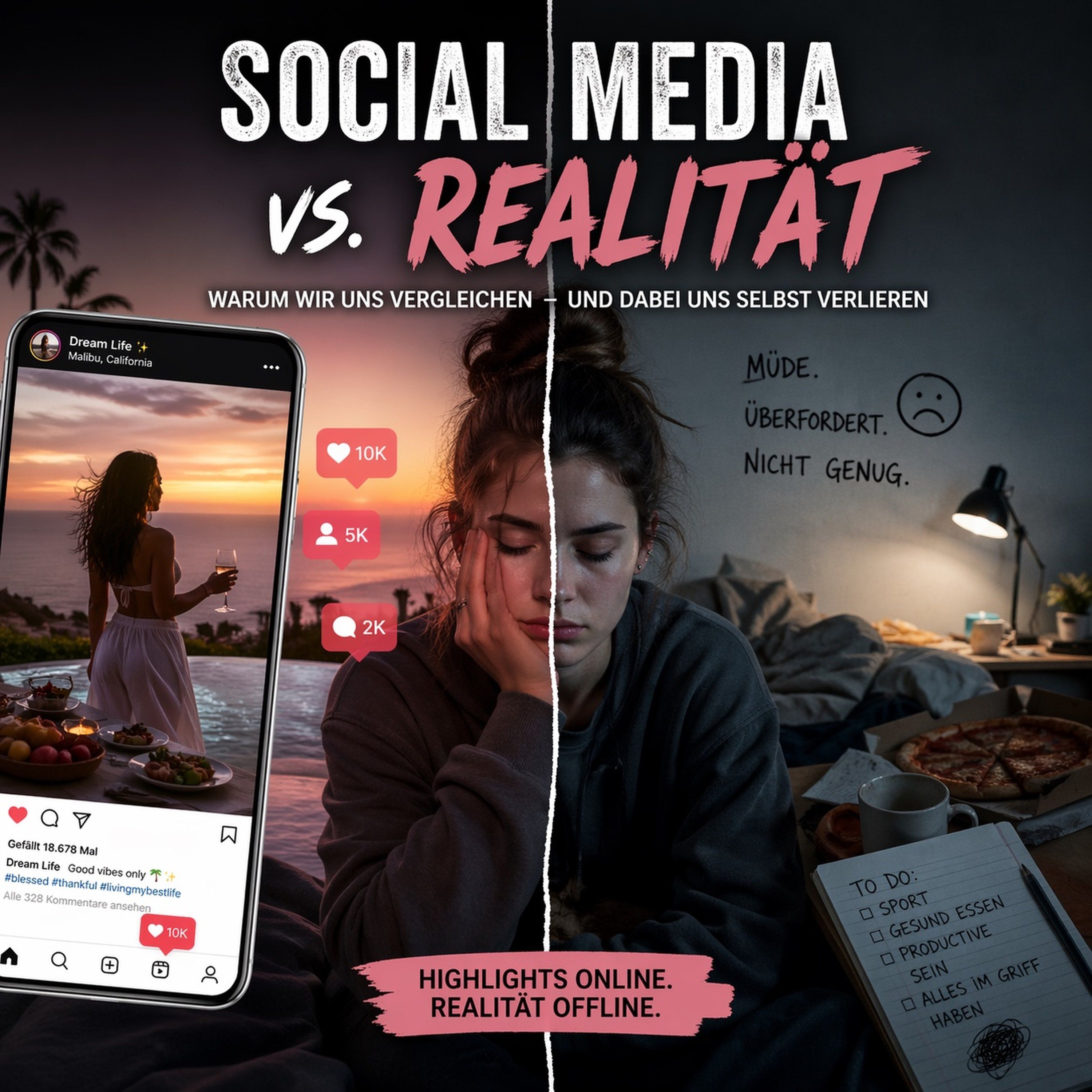 Social Media vs. Realität