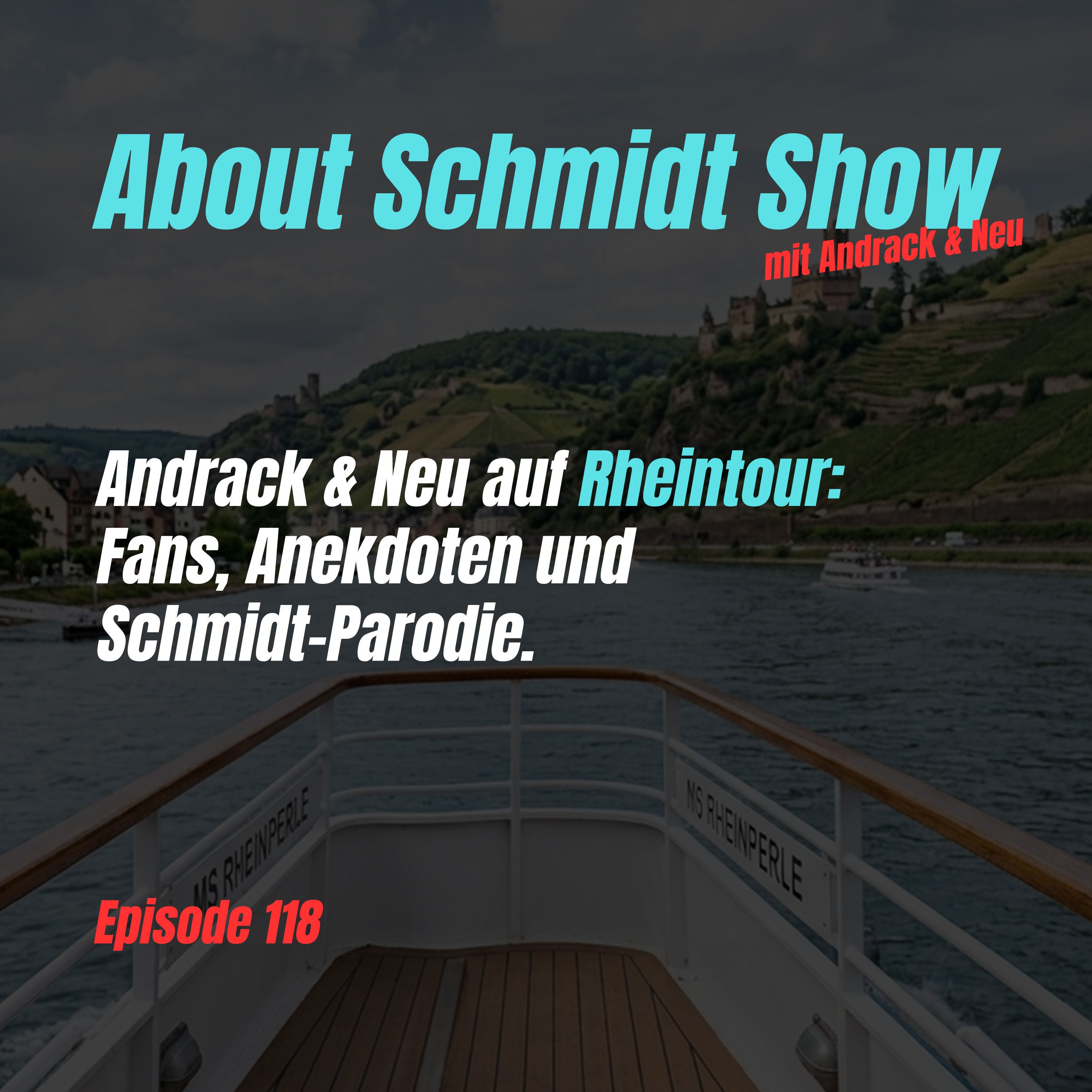 Andrack & Neu auf Rhein-Tour: Fans, Anekdoten & Schmidt-Parodie
