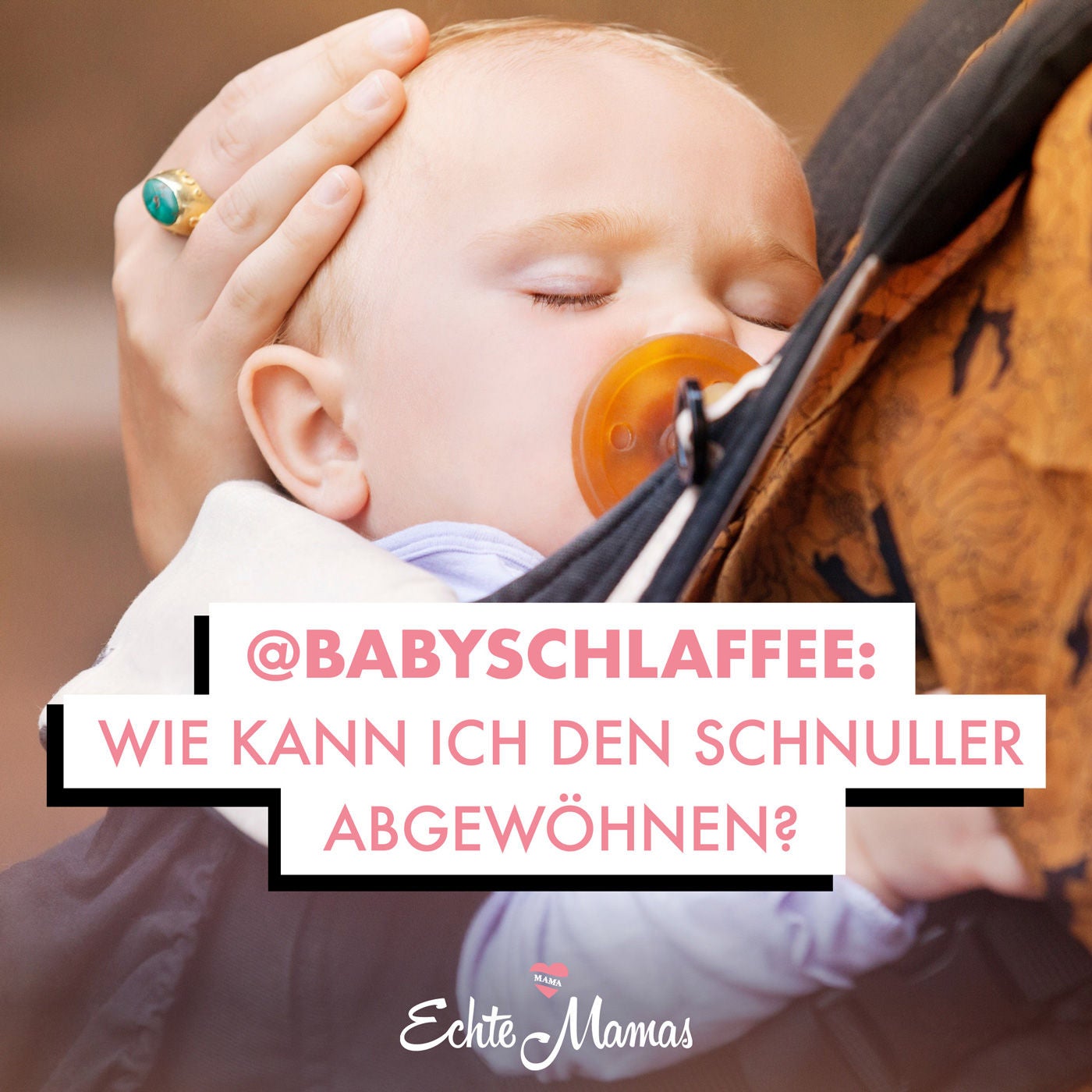 @babyschlaffee: Wie kann ich den Schnuller abgewöhnen?