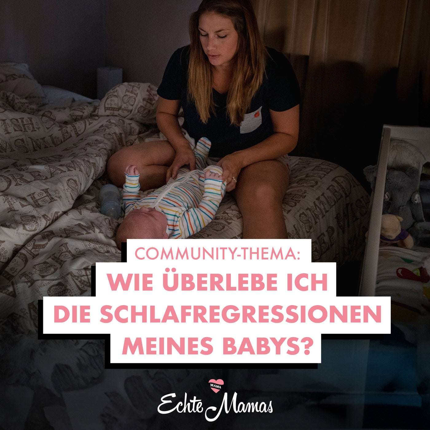 Community-Thema: Wie überlebe ich die Schlafregressionen meines Babys?
