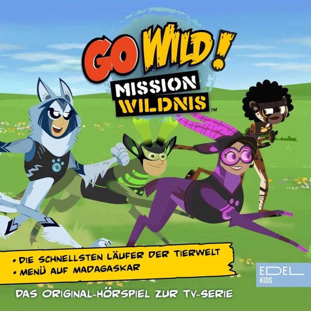 Die schnellsten Läufer der Tierwelt / Menu auf Madagaskar (Das Original-Hörspiel zur TV-Serie)