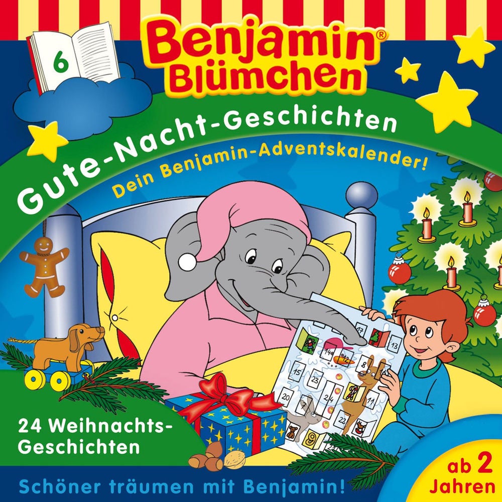 Benjamin Blümchen Gute-Nacht-Geschichten - Folge 6: 24 Weihnachts-Geschichten