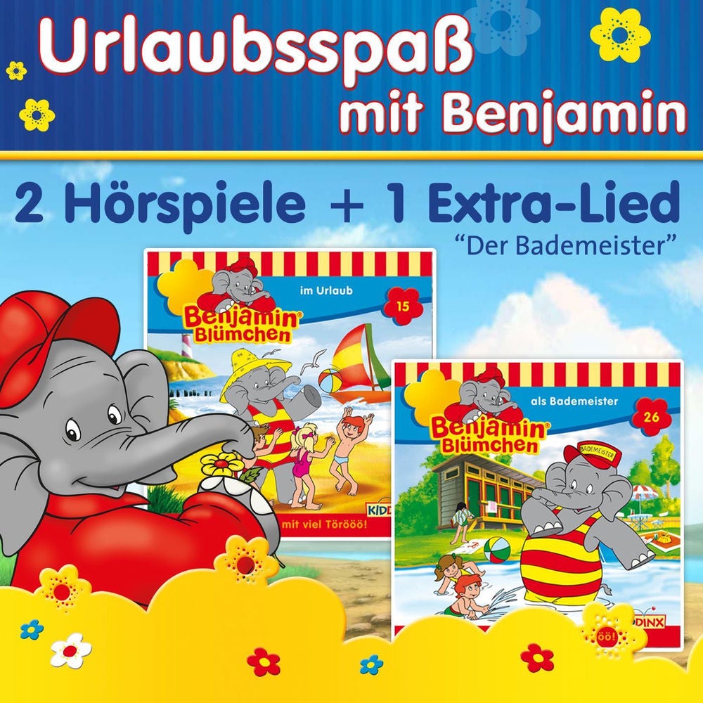 Urlaubsspaß mit Benjamin Blümchen (inkl. dem Lied "Benjamin, der Bademeister")