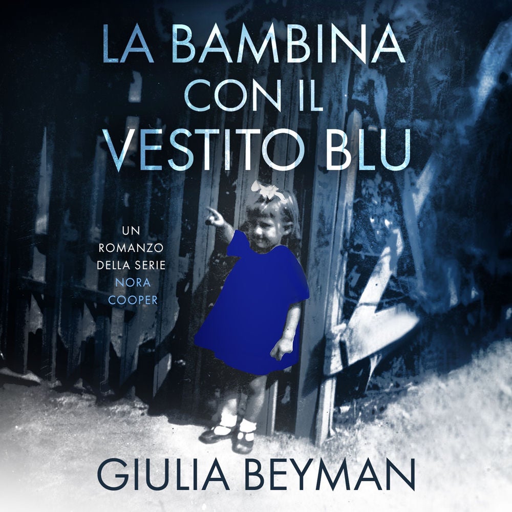 La bambina con il vestito blu