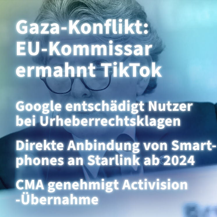 Kurz informiert vom 13.10.2023 by heise online