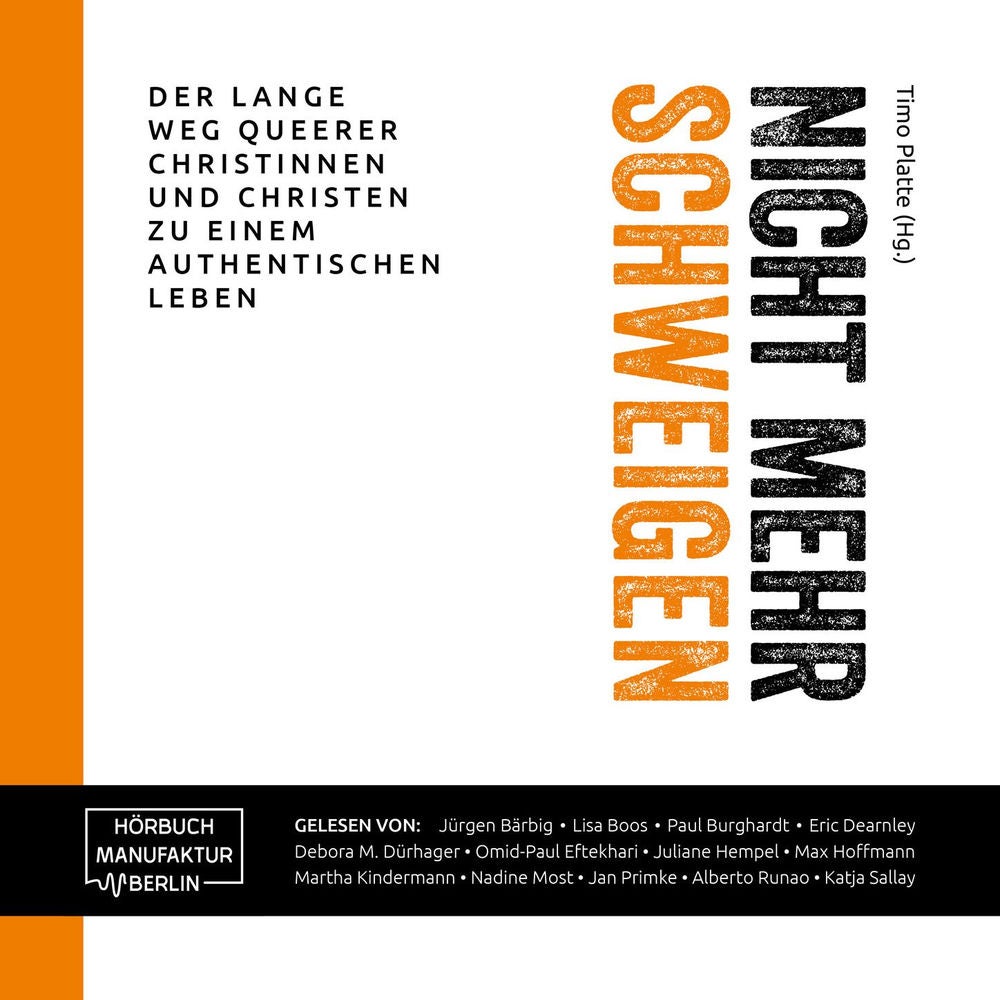 Nicht mehr schweigen - Der lange Weg queerer Christinnen und Christen zu einem authentischen Leben