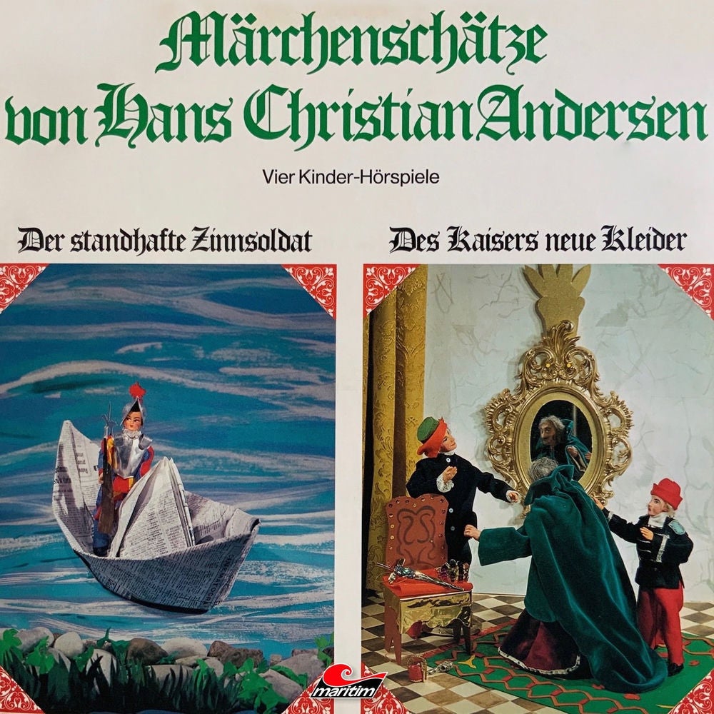 Der standhafte Zinnsoldat, Des Kaisers neue Kleider, Die Prinzessin auf der Erbse, Das hässliche junge Entlein