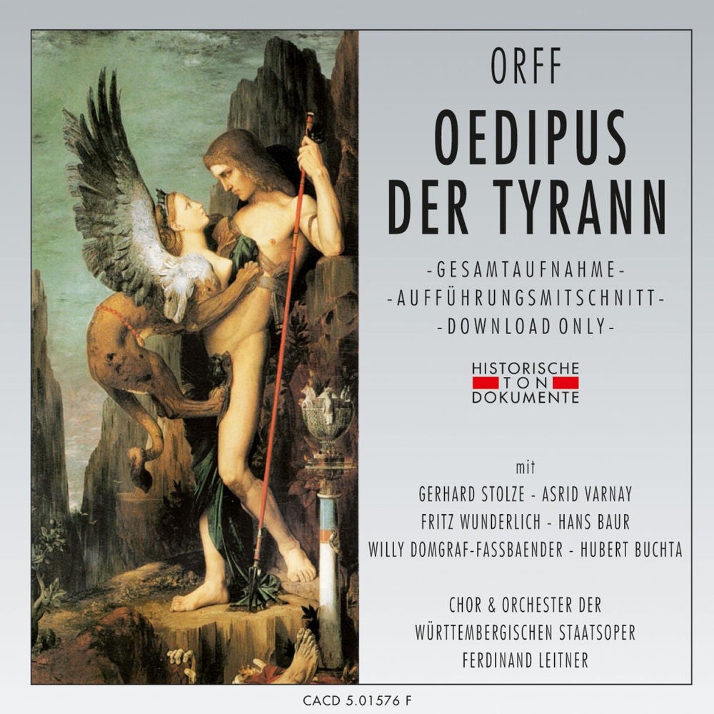 Carl Orff: Oedipus der Tyrann