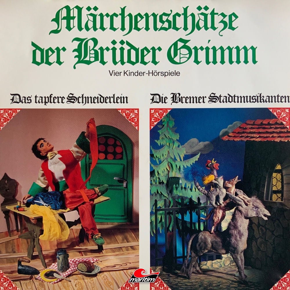 Folge 2: Das tapfere Schneiderlein, Die Bremer Stadtmusikanten, Der gestiefelte Kater, Schneeweißchen und Rosenrot