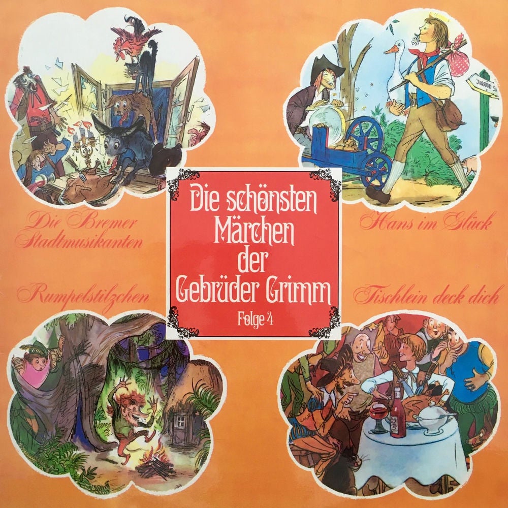 Folge 4: Die Bremer Stadtmusikanten / Hans im Glück / Rumpelstilzchen / Tischlein deck dich