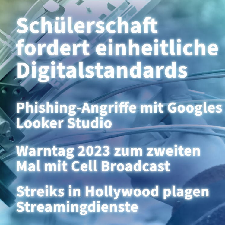 Kurz informiert vom 11.09.2023 by heise online