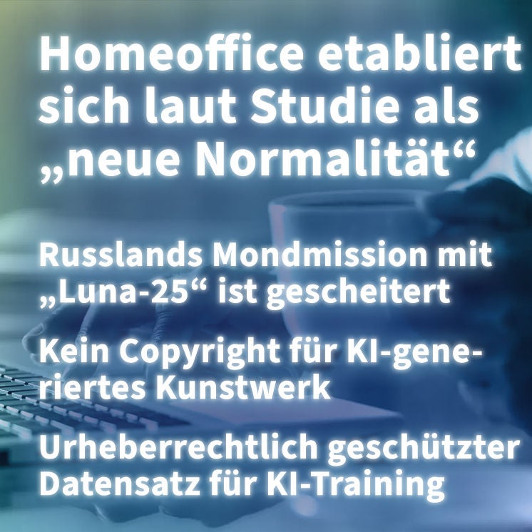 Kurz informiert vom 21.08.2023 by heise online