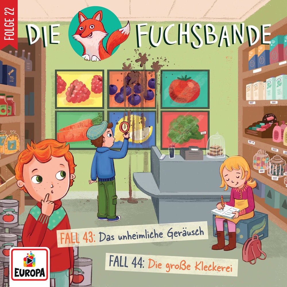 022/Fall 43: Das unheimliche Geräusch/Fall 44: Die große Kleckerei