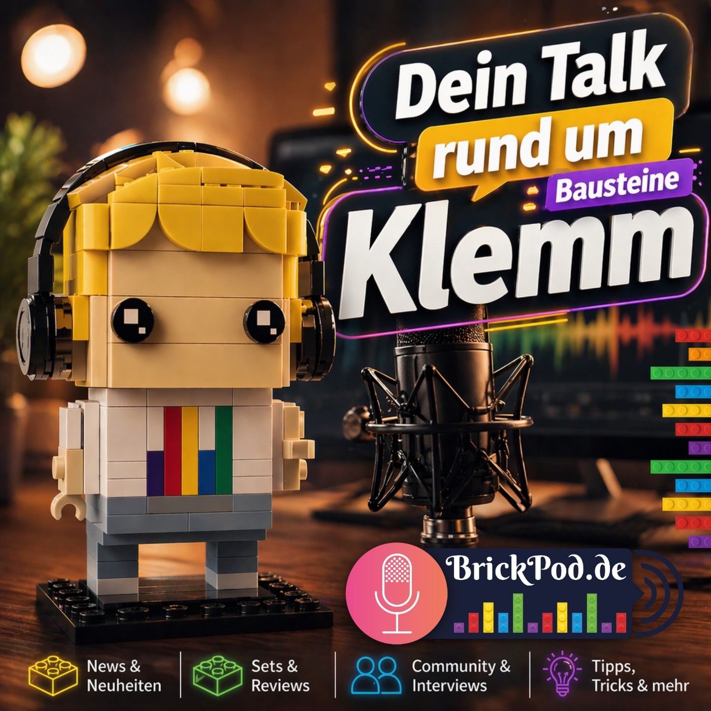 Klemmbaustein Podcast - BrickPod.de