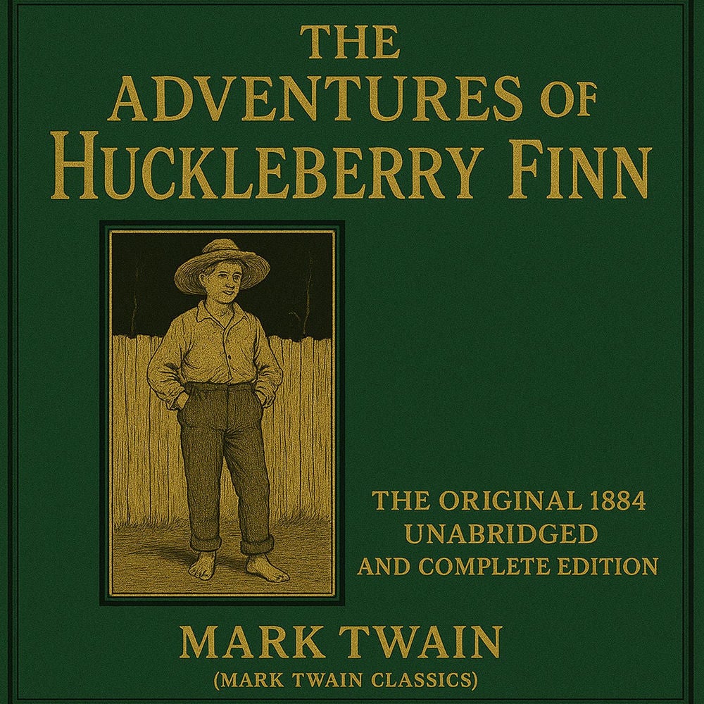 The Adventures of Huckleberry Finn - The Original 1884 Unabridged and Complete Edition (Mark Twain Classics)