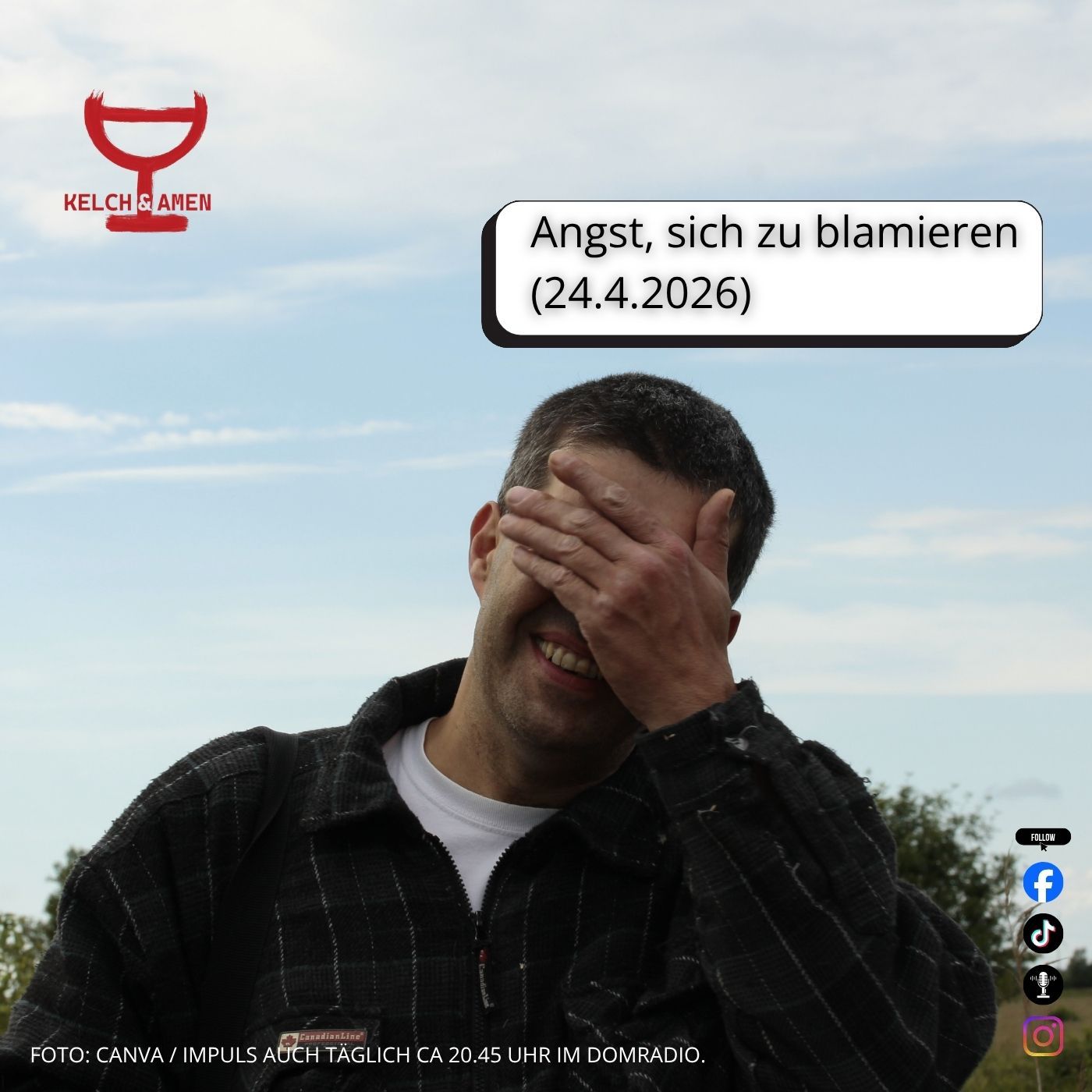 Die Angst, sich zu blamieren // 24.4.2026
