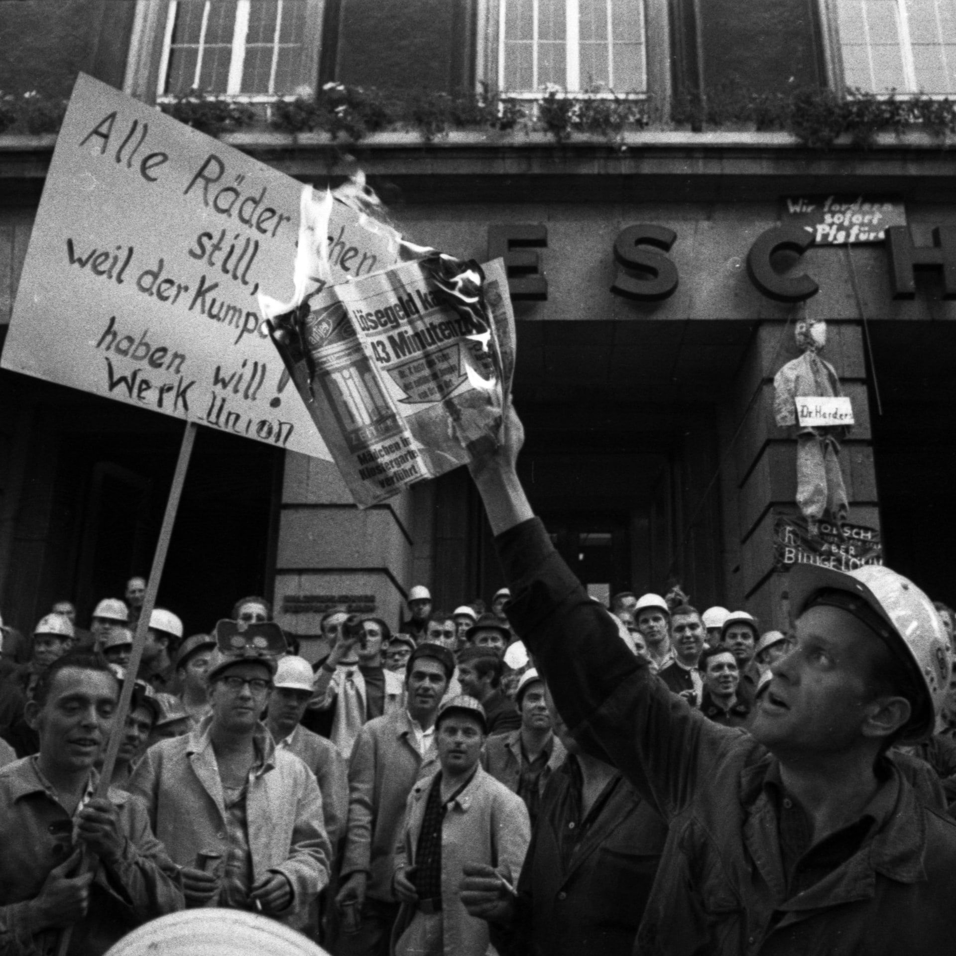 24.04.1889: Der Bergarbeiterstreik beginnt