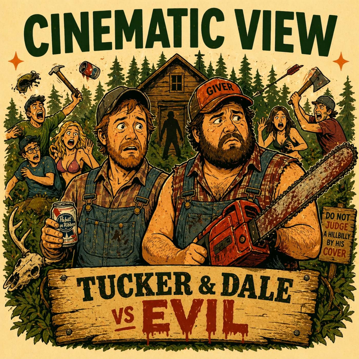 Suicidal College Kids! I Scary Cinematics #04 [Tucker and Dale Vs. Evil (2010)]