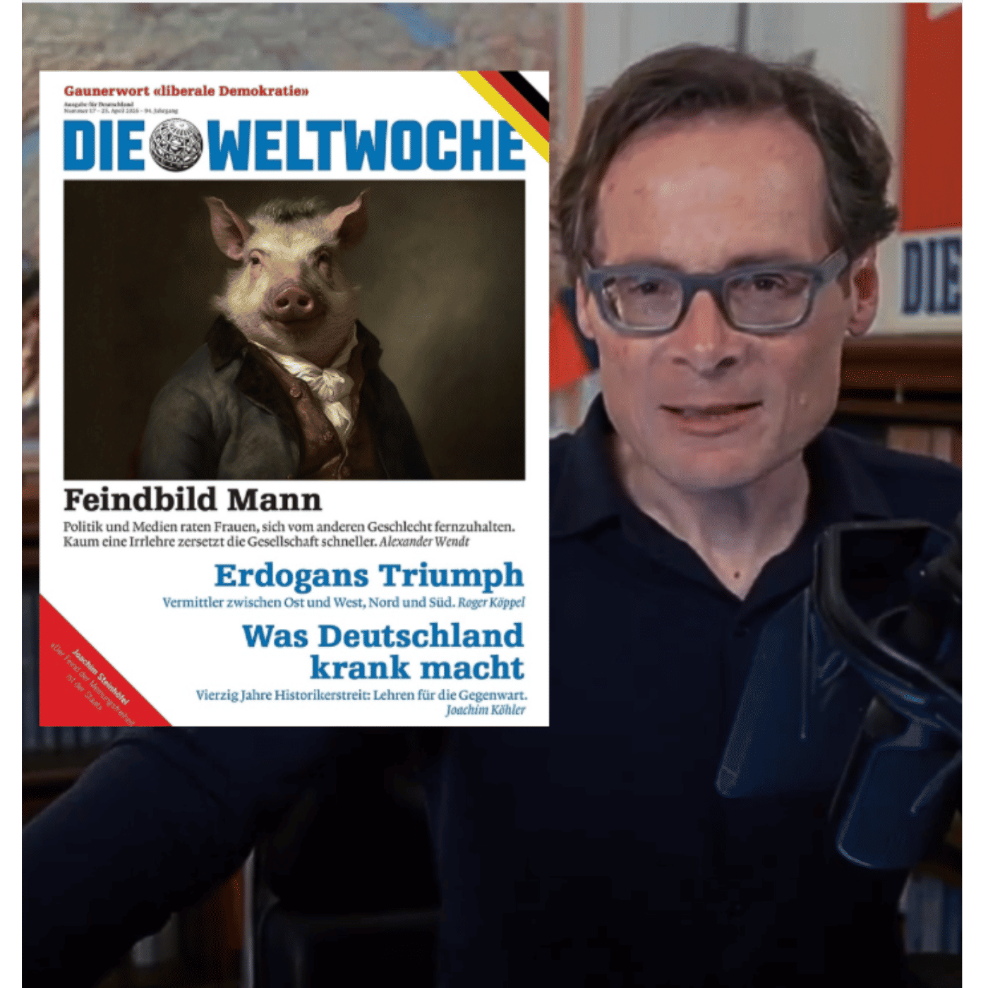 Gaunerwort "liberale Demokratie" - Vorschau «Weltwoche Deutschland»