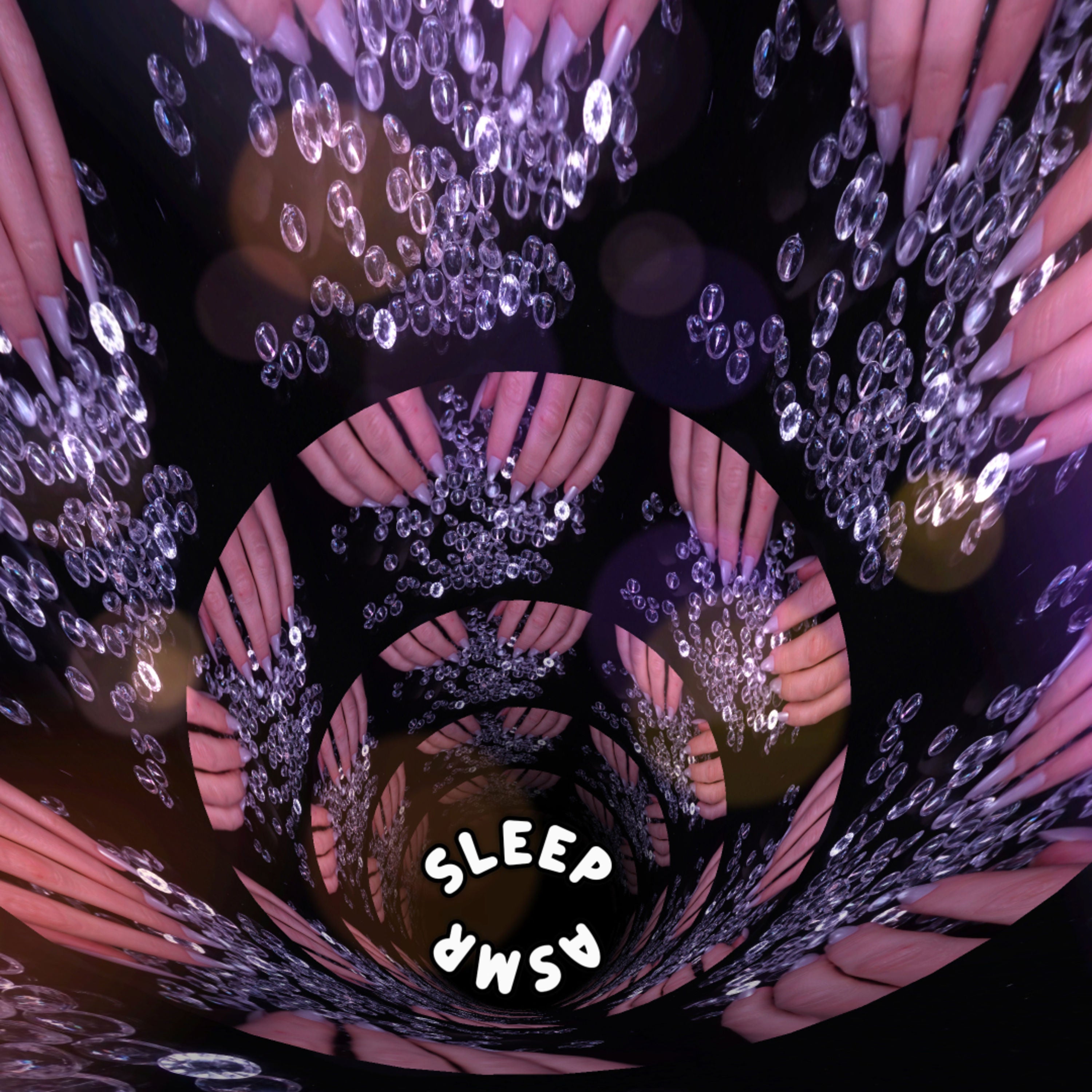 ASMR Tunnel for Deep Sleep (Hypnotic Visuals)