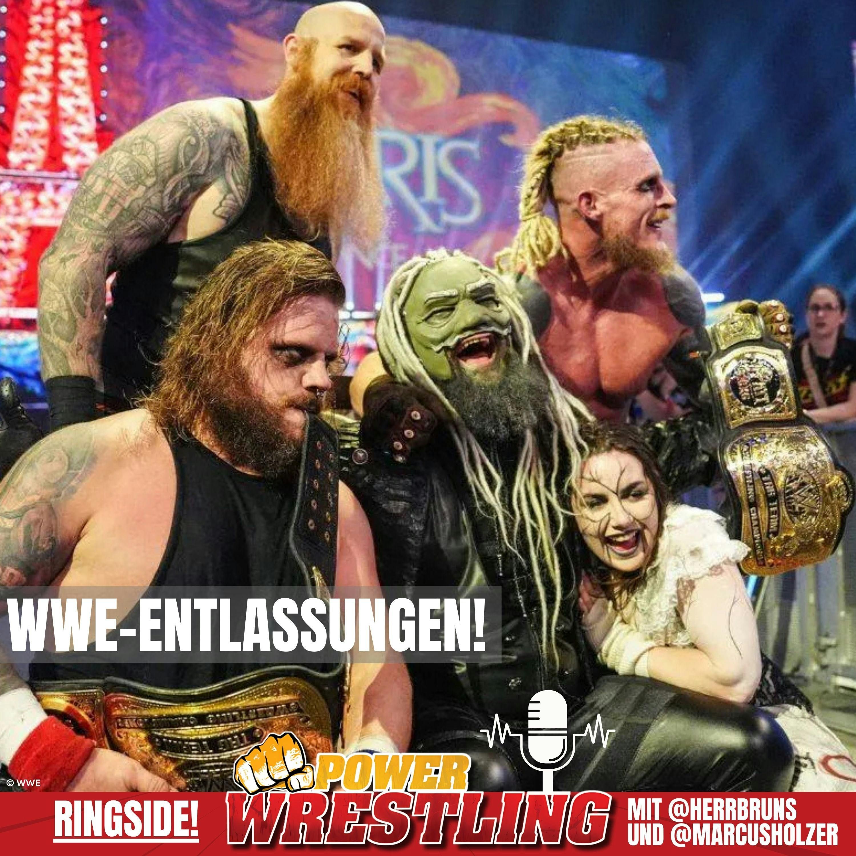 WWE-Entlassungen! Über 20 Raw-, SmackDown-, NXT-Stars gefeuert! Reaktionen + Analyse!