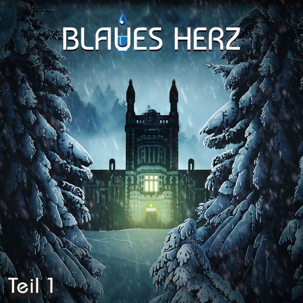 Blaues Herz